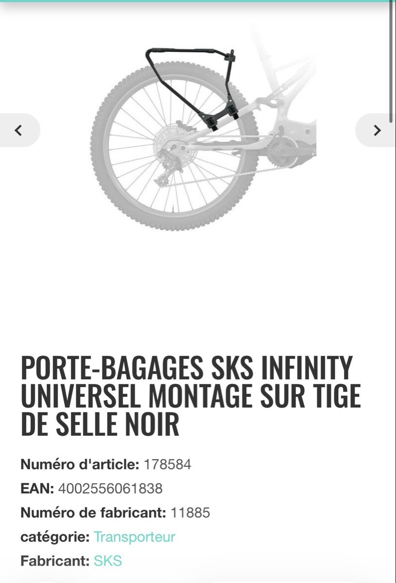 Pezzi di ricambio: Panier à vélo  – Nuovo (secondo la descrizione) da Savigny venduto da floaymes 5