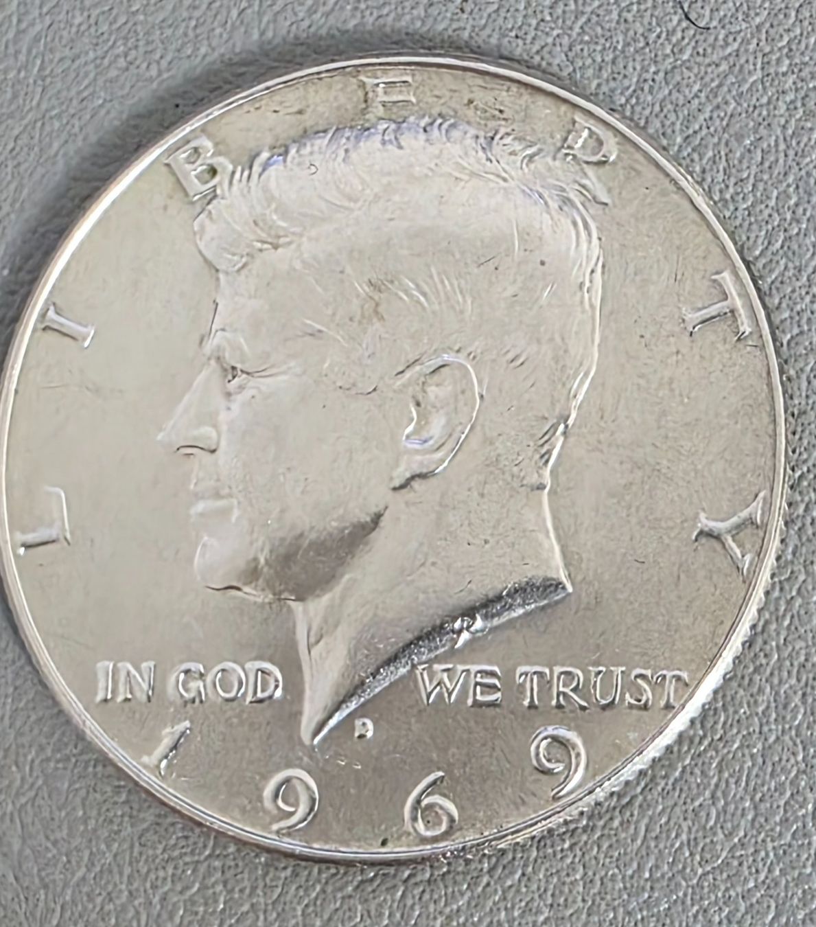 Tutti le monete: Half Dollar 1969 Silber, 12 gram, John Kenedy – Usato da Niederuzwil venduto da 262305 2