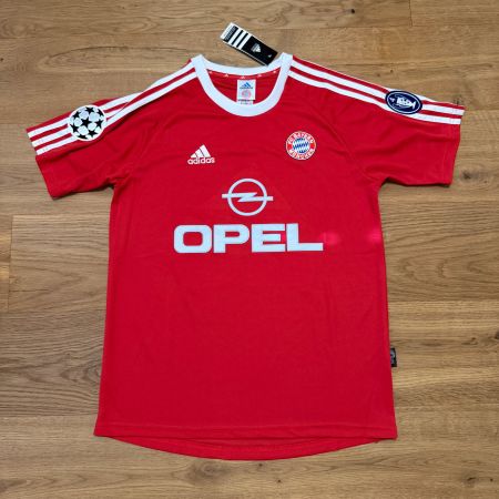 Neues FC Bayern München Retro Trikot 2000-2001 Grösse M/L
