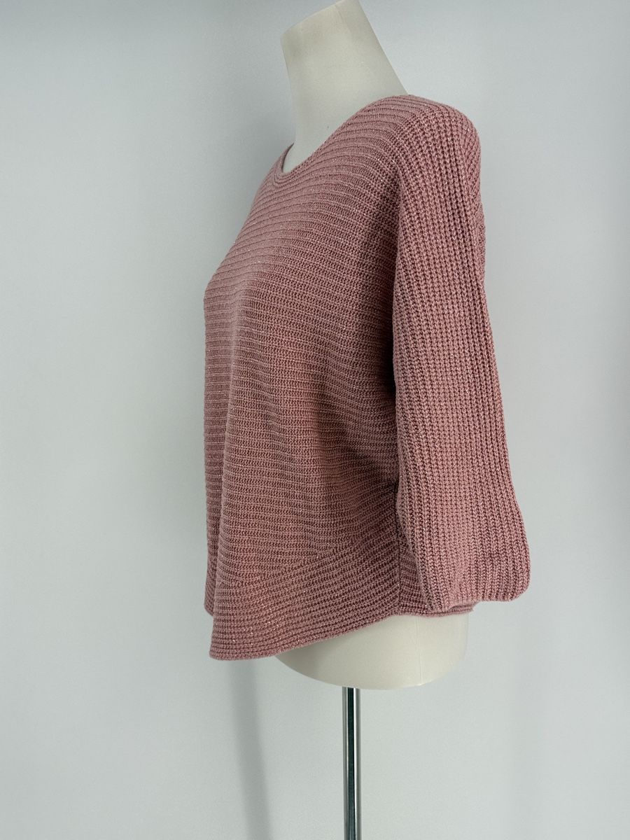Pullover & Sweatshirts: Pullover Gr. L mit Lurex und 3/4 Arm  – Gebraucht aus Auenstein von moin. 1