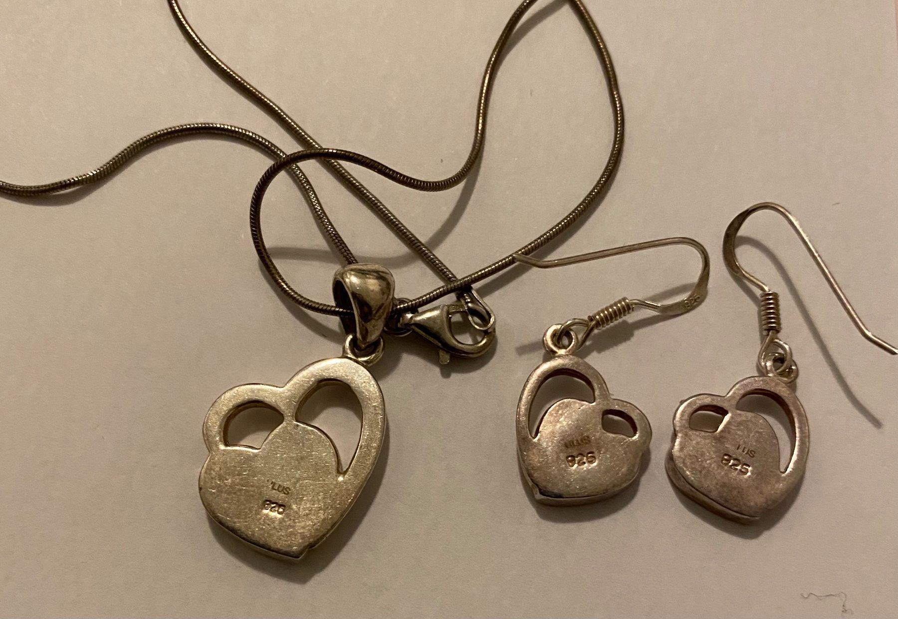 Colliers: Silber set 925 und LUS mit steine – D'occasion à Pfungen par Outlet64 5