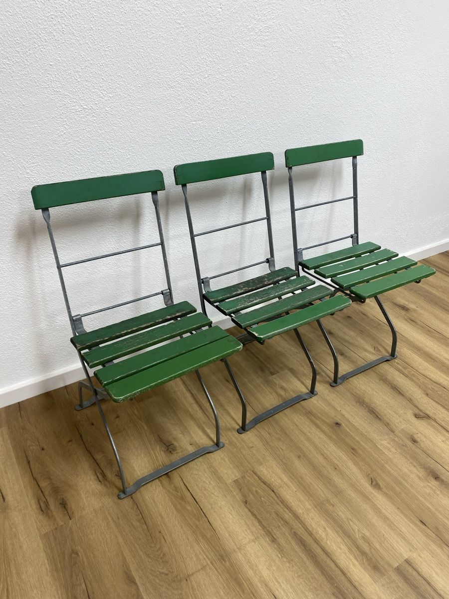 Chaises: Drei Gartenstühle – D'occasion à Basel par MoebelSackmann 1