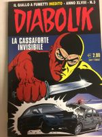 DIABOLIK LA CASSAFORTE INVISIBILE inedito N° 3 ANNO 2009‪