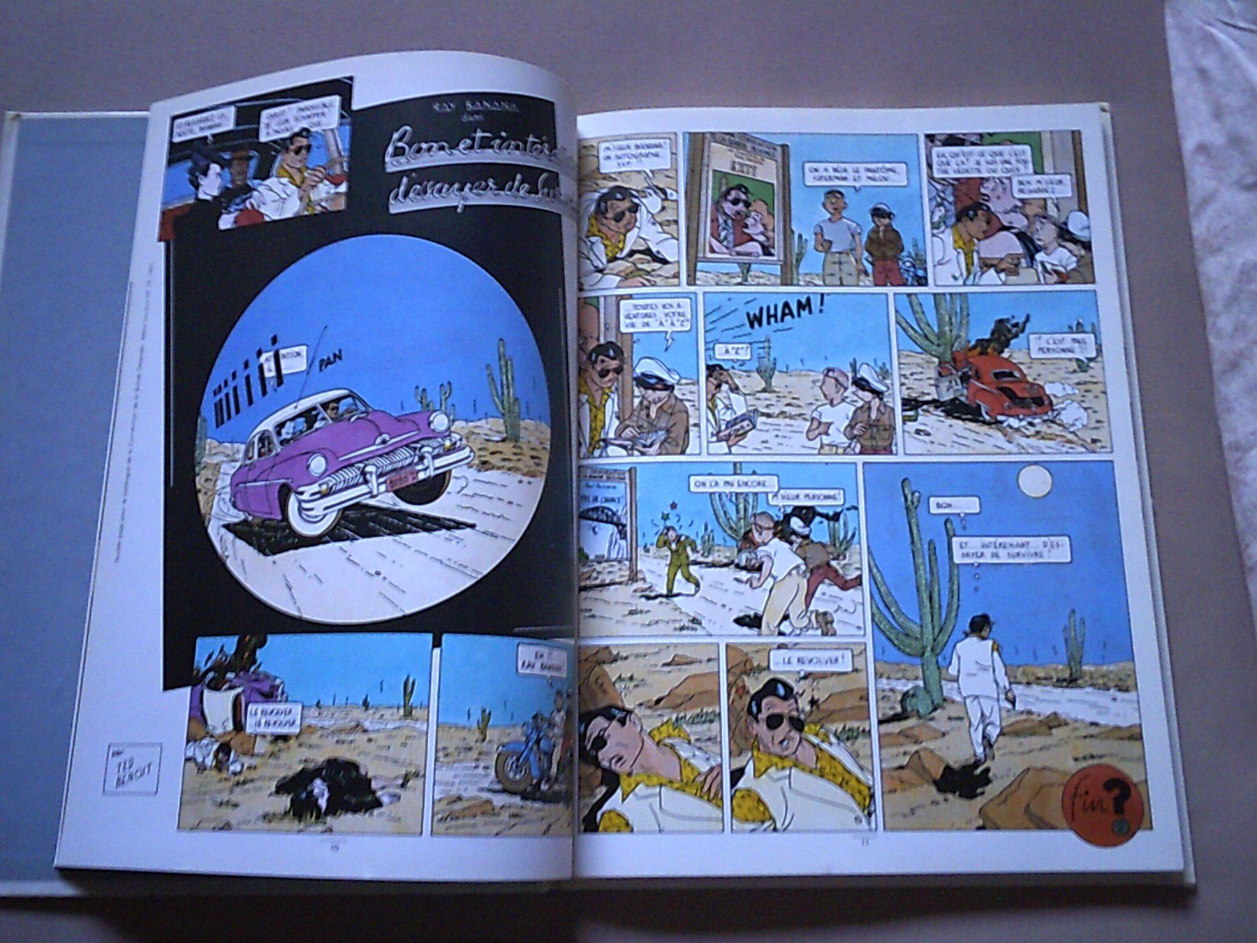 Fumetti: B d de Ted Benoit la peau du Léopard – Usato da Satigny venduto da Haddock0 8