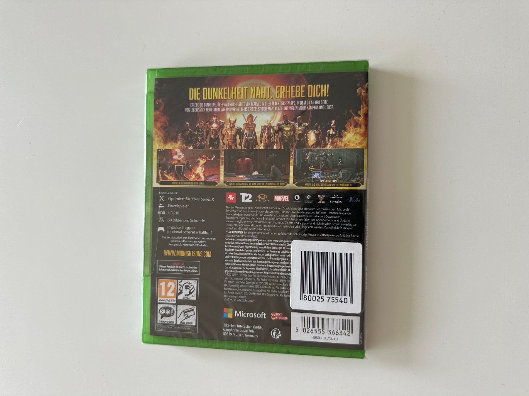 Microsoft Jeux: NEU OVP Marvel's Midnight Suns, Xbox Series X – Neuf avec emballage d'origine à Couvet par Aura_aura 1