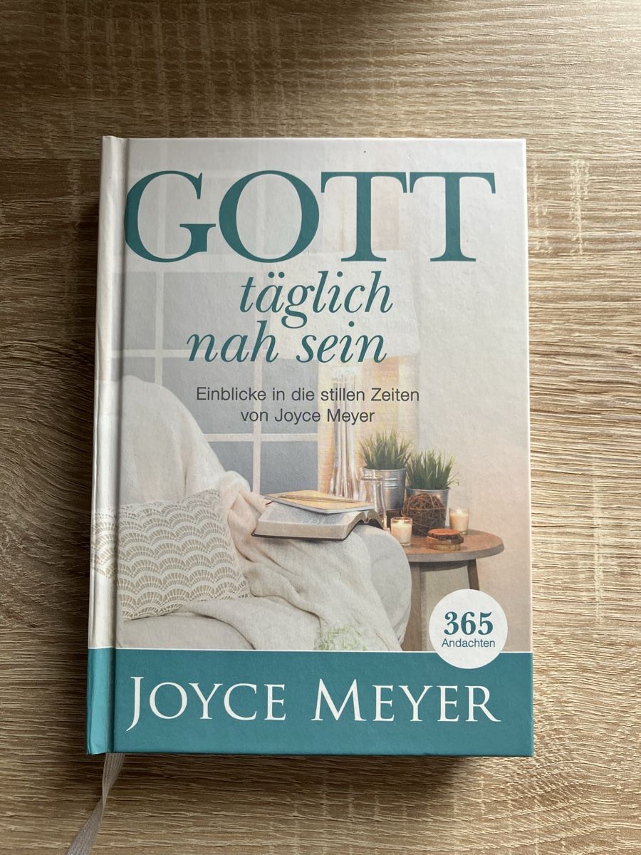 Livres: Gott täglich nah sein Joyce Meyer – D'occasion à Bözberg par Sape9192