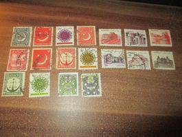 18 Stk. Briefmarken PAKISTAN gestempelt