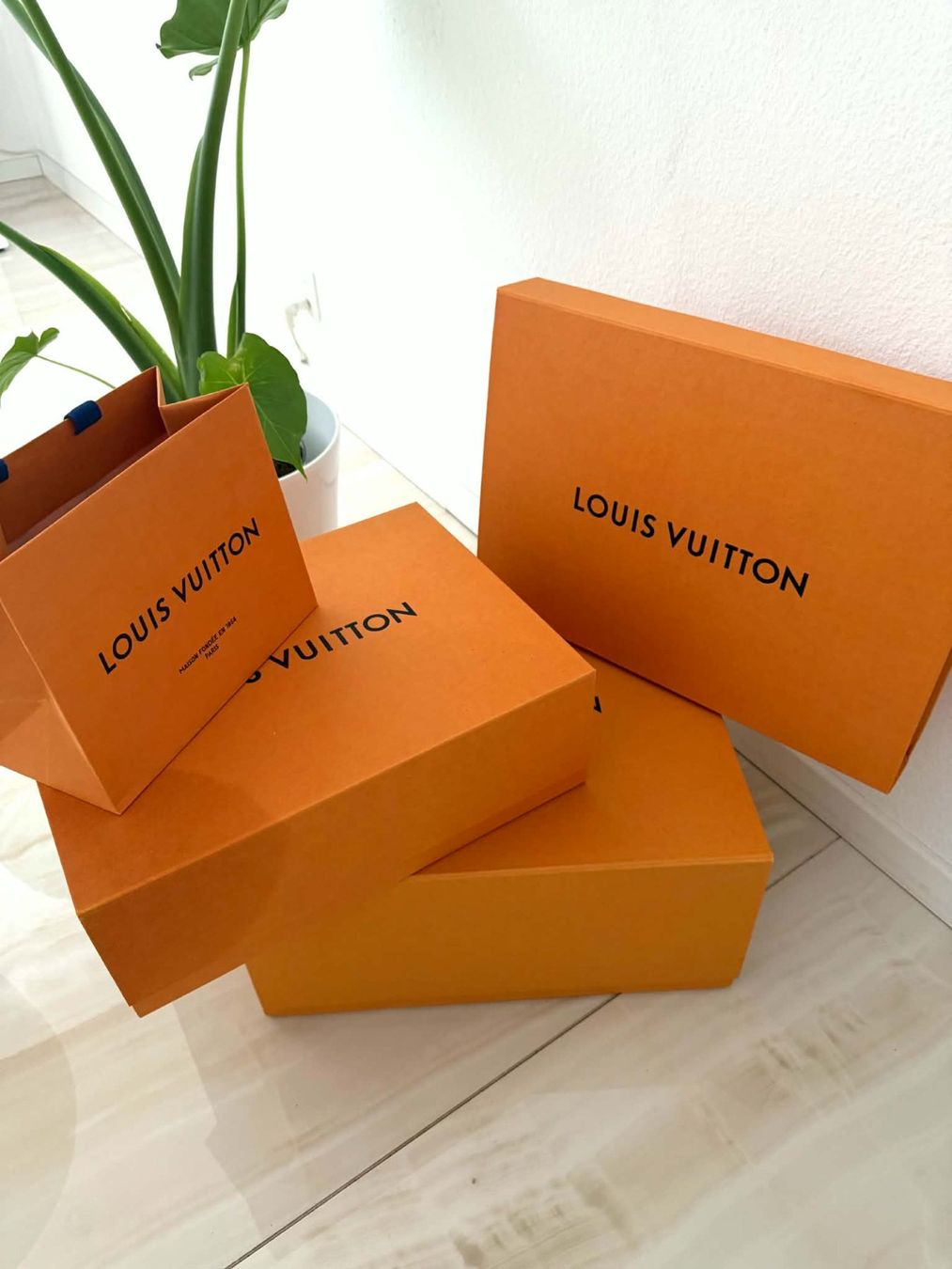 Sonstige Dekorationen & Accessoires: 4x Louis Vuitton Boxen/Verpackungs Set – Gebraucht aus Bern von MIR-IAM