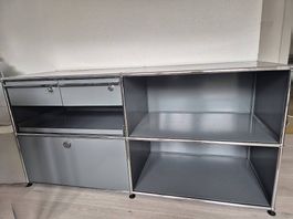 Original USM Haller Sideboard, Mittelgrau
