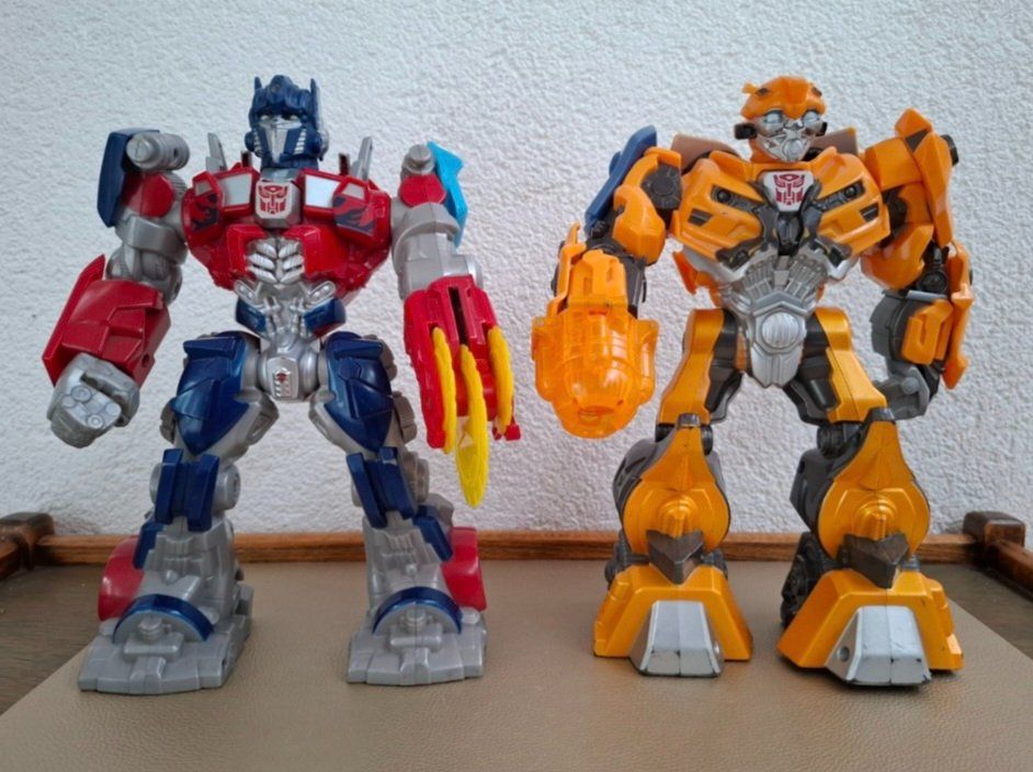 Hasbro Jouets: ⚡ 2xGéants Transformers Hasbro-Optimus Prime & Bumblebe-2011 – D'occasion à Meinier par Gattuso22 7