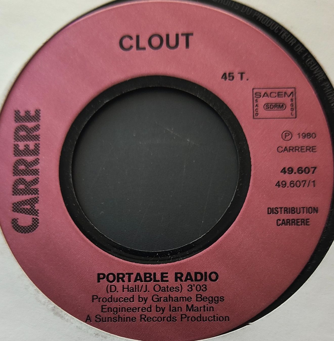 Dischi in vinile: Vinyl-Single Clout - Portable Radio – Usato da Langenthal venduto da Modo39