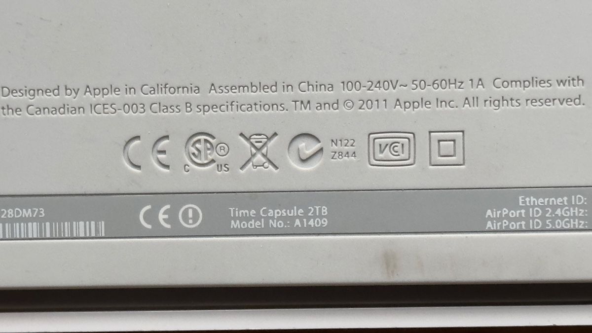 Apple Harddisks: Apple Time Capsule 2TB  – Gebraucht aus Amden von Buen694 1