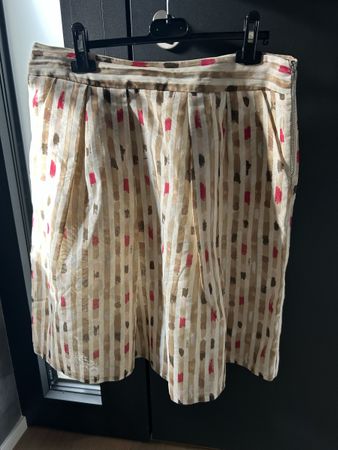 Jupe MALO été, taille 46 italien, coton et soie, top éta