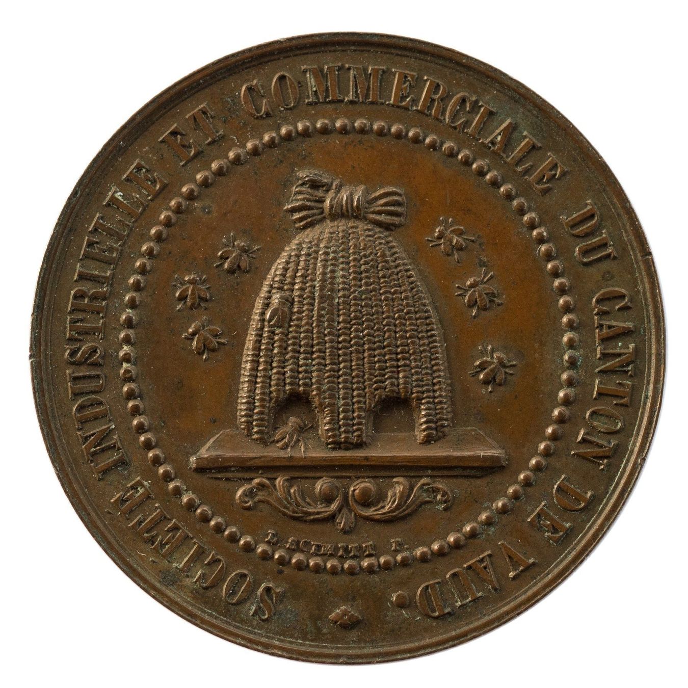 Medaglie: Société industrielle & commerciale 1867 – Usato da Rotkreuz venduto da Swiss-Coins