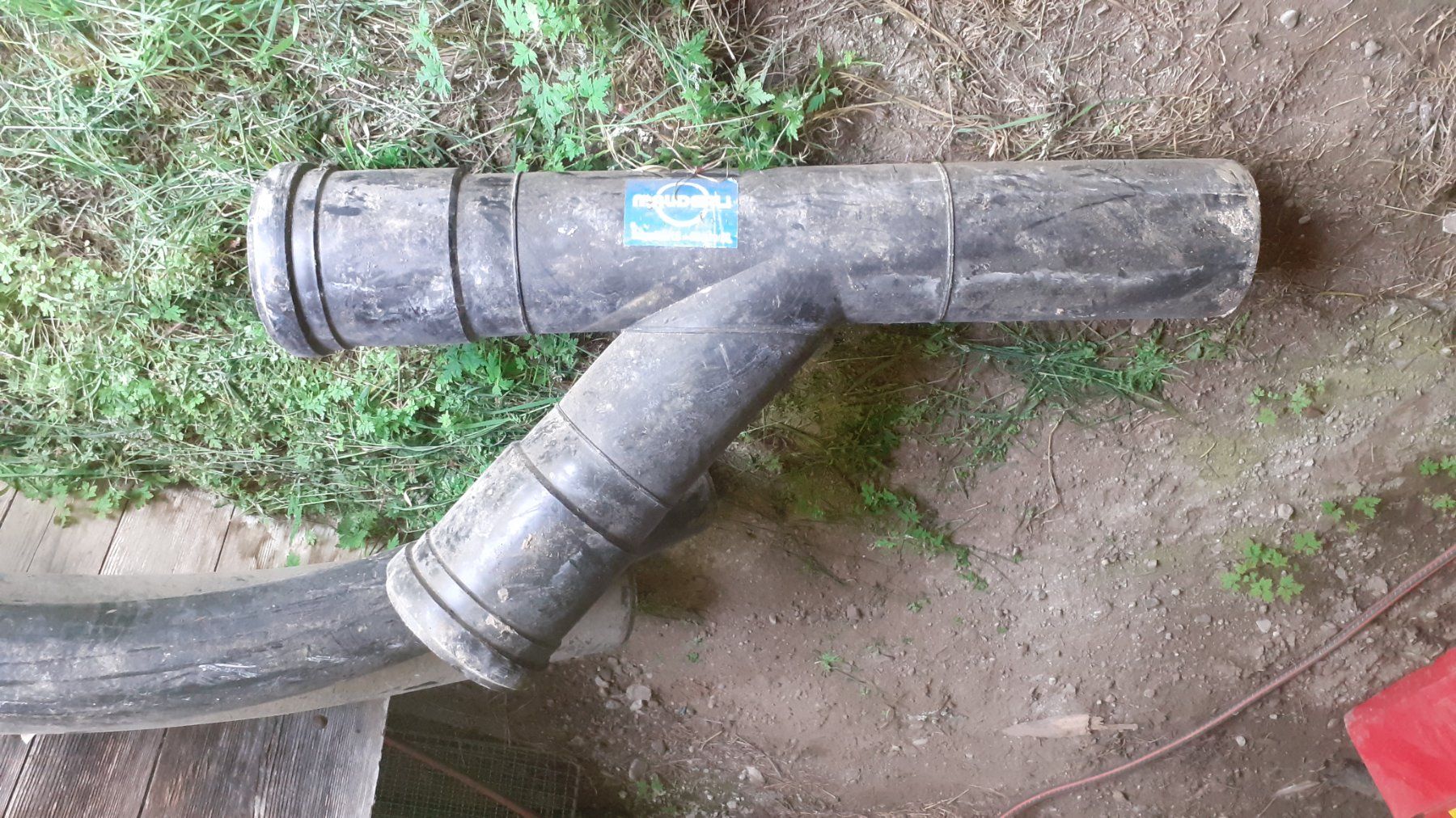 Tiro con l'arco: Rohre und PE Rohrbogen  und Abzweiger – Nuovo e nell'imballaggio originale da Geiss venduto da John-Deere4955 3