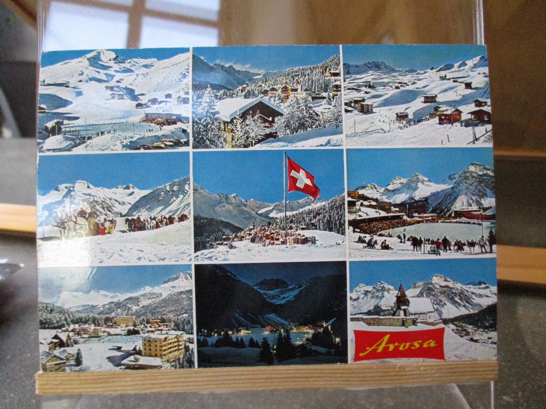 Cartoline postali: Arosa Postkarte  2 1973 – Usato da Felsberg venduto da sanwill