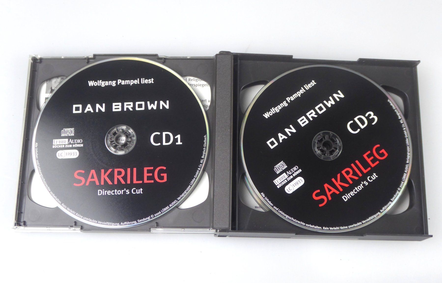 CD: Sakrileg The Da Vinci Code CD Hörbuch – Usato da Volketswil venduto da brockipfannenstil 2