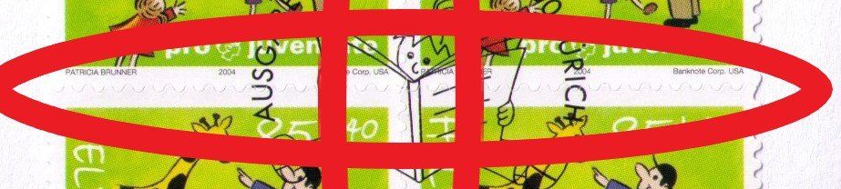 Tutti i francobolli: 2004_J373-76_PRO JUVENTUTE_FDC Vb-Marken ZUSAMMENHÄNG.+HELL! – Usato da Marthalen venduto da Ch_quality 2
