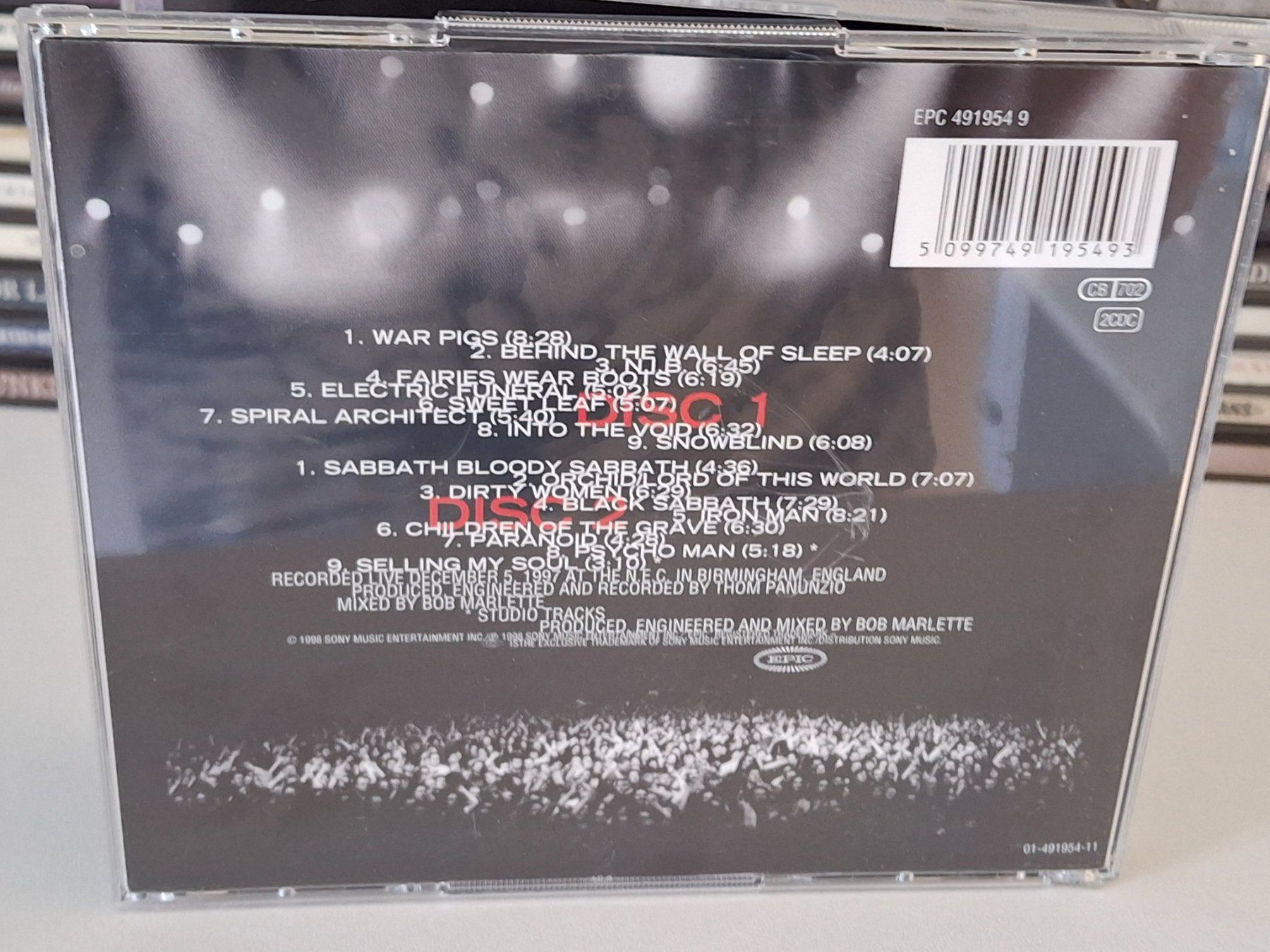 CDs: 2CD Black Sabbath - Reunion – Gebraucht aus Aarberg von Jackup1 1