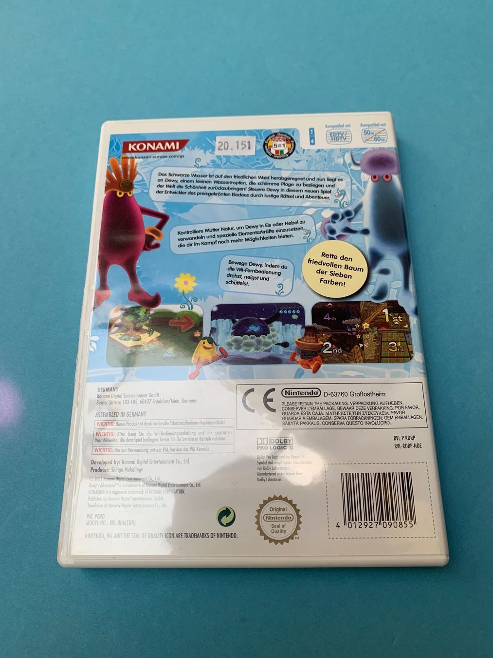 Nintendo Giochi: Wii / Dewy’s Adventure – Usato da Kölliken venduto da sergesellsretro 1