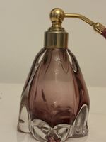 Magnifique flacon de parfum ancien en cristal