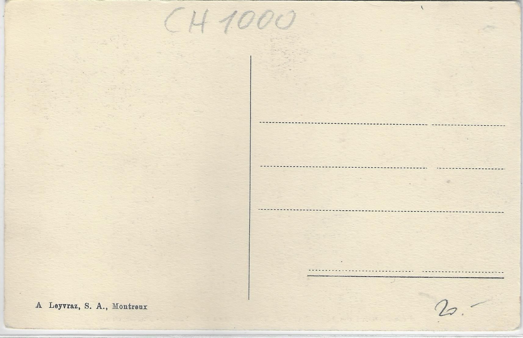 Cartoline postali: Pensionnat de Mmes Gerber - Villa – Usato da Ettingen venduto da Kartenplanet 1