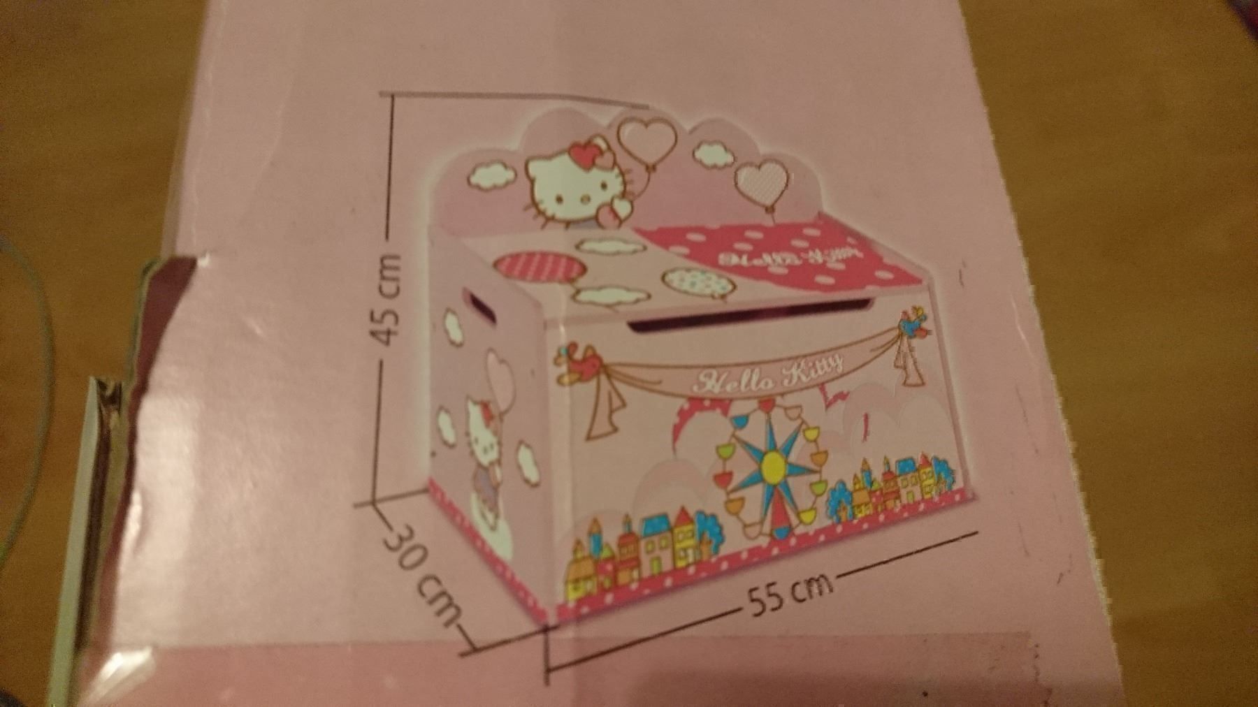 Cassapanche: Hello Kitty Aufbewahrung Truhe neu – Nuovo (secondo la descrizione) da Schönenwerd venduto da Rei6 2