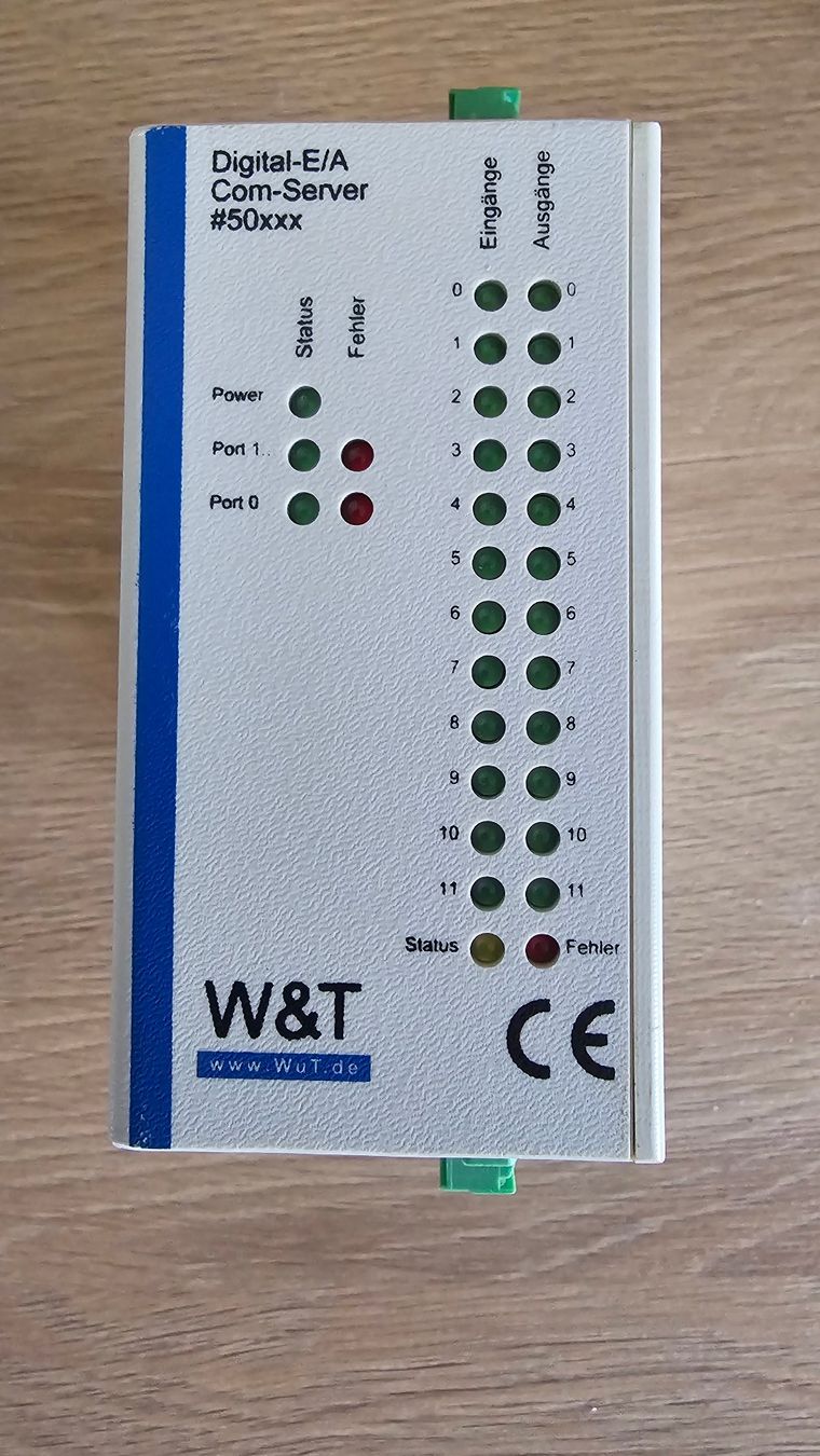 Componenti elettronici: 2 Stk. W&T Digital-E/A Com-Server 50210 E/A – Usato da Boniswil venduto da LakeSide_Boniswil