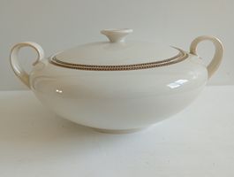 Vintage Tirschenreuth Suppenterrine 1L, Bavaria Porzellan