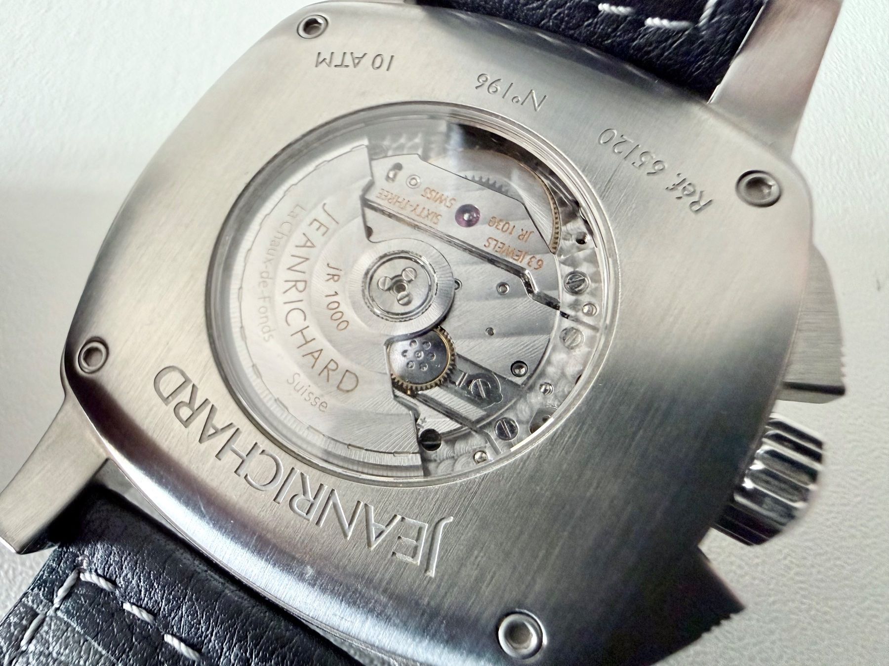 JeanRichard Orologi: DANIEL JEANRICHARD Rare Chronoscope "Panda", SRP Fr. 9300.- – Nuovo e nell'imballaggio originale da Le Mont-sur-Lausanne venduto da LycaGallery 6