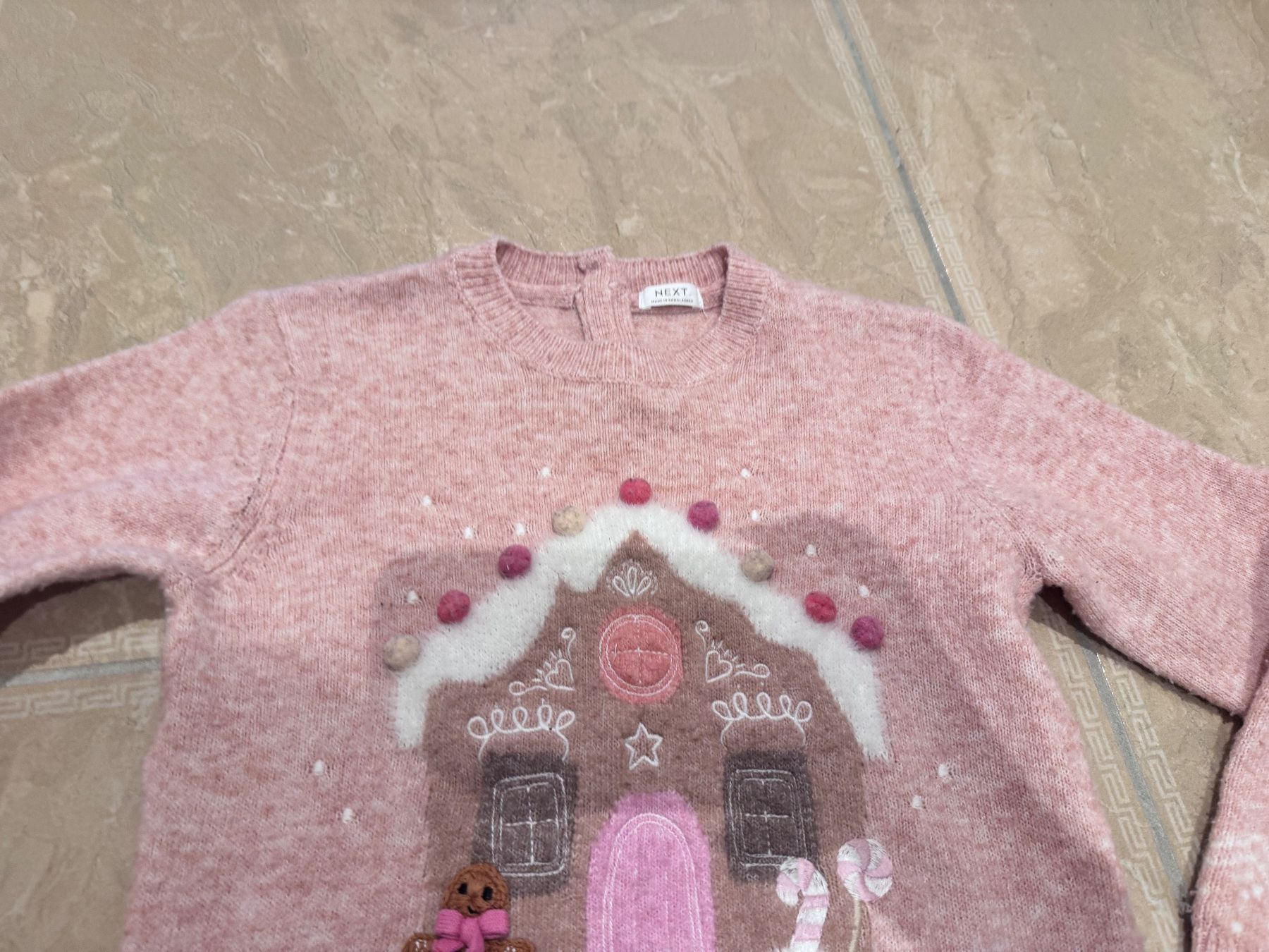 Maglioni & Felpe: NEXT süsser Lebkuchen haus Pulli, 6j 116 – Usato da Klingnau venduto da Markus14 1