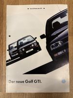 VW 3 Golf GTI Prospekt - Top Zustand - August 91' Vintage!