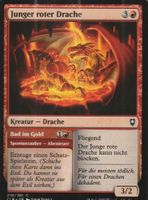 TCG Magic The Gathering MTG CLB 210 Junger roter Drache