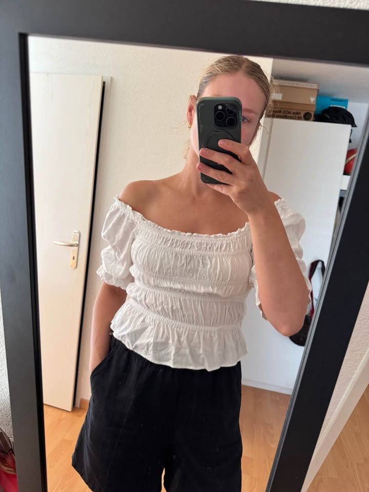 Camicette: Weiss Top Bluse Gr. M romantic gypsy – Usato da Zürich venduto da gosia_z 1