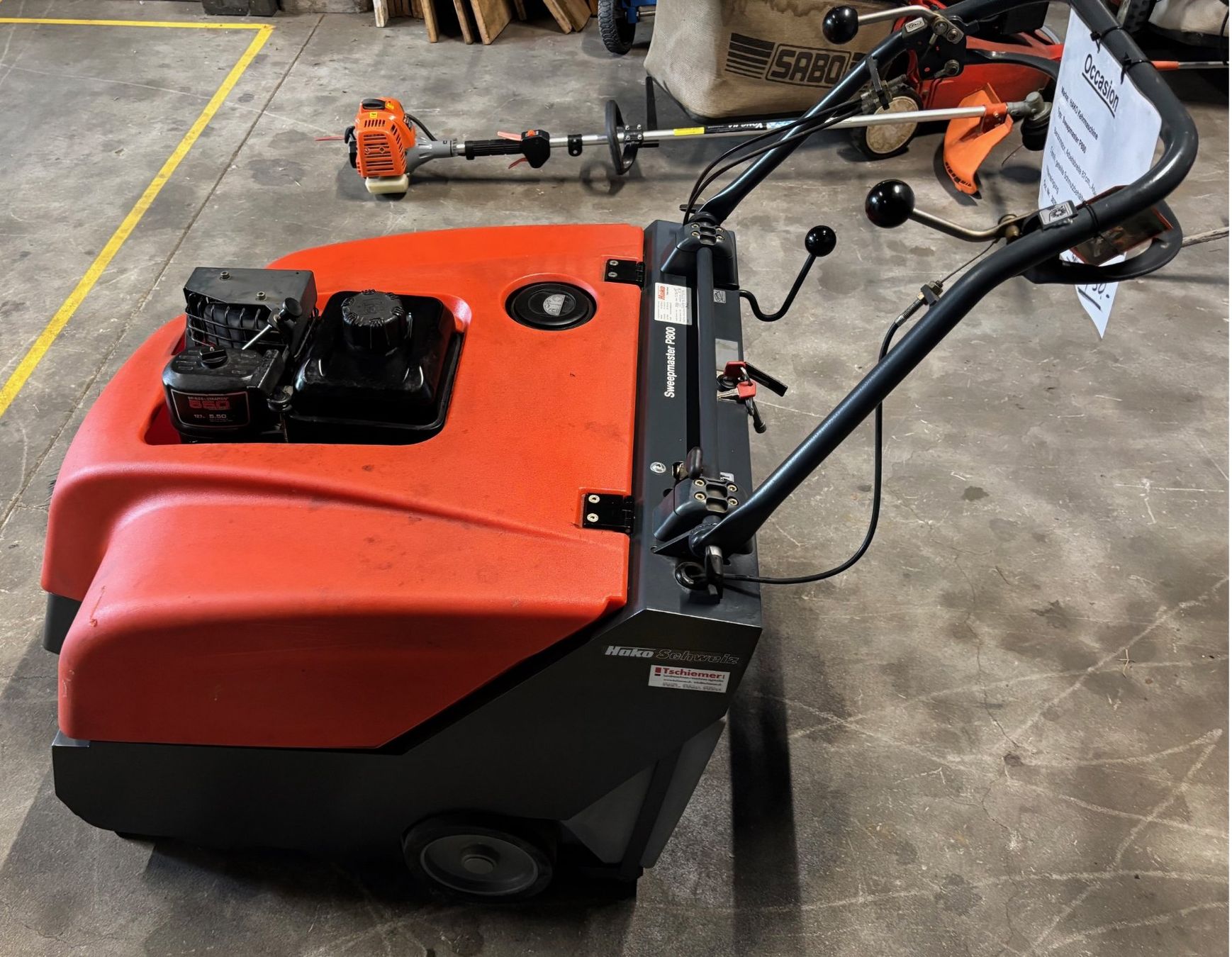 Tutte le macchine: Hako Kehrmaschine Sweepmaster P800 – Usato da Schmitten venduto da Flor1000 4