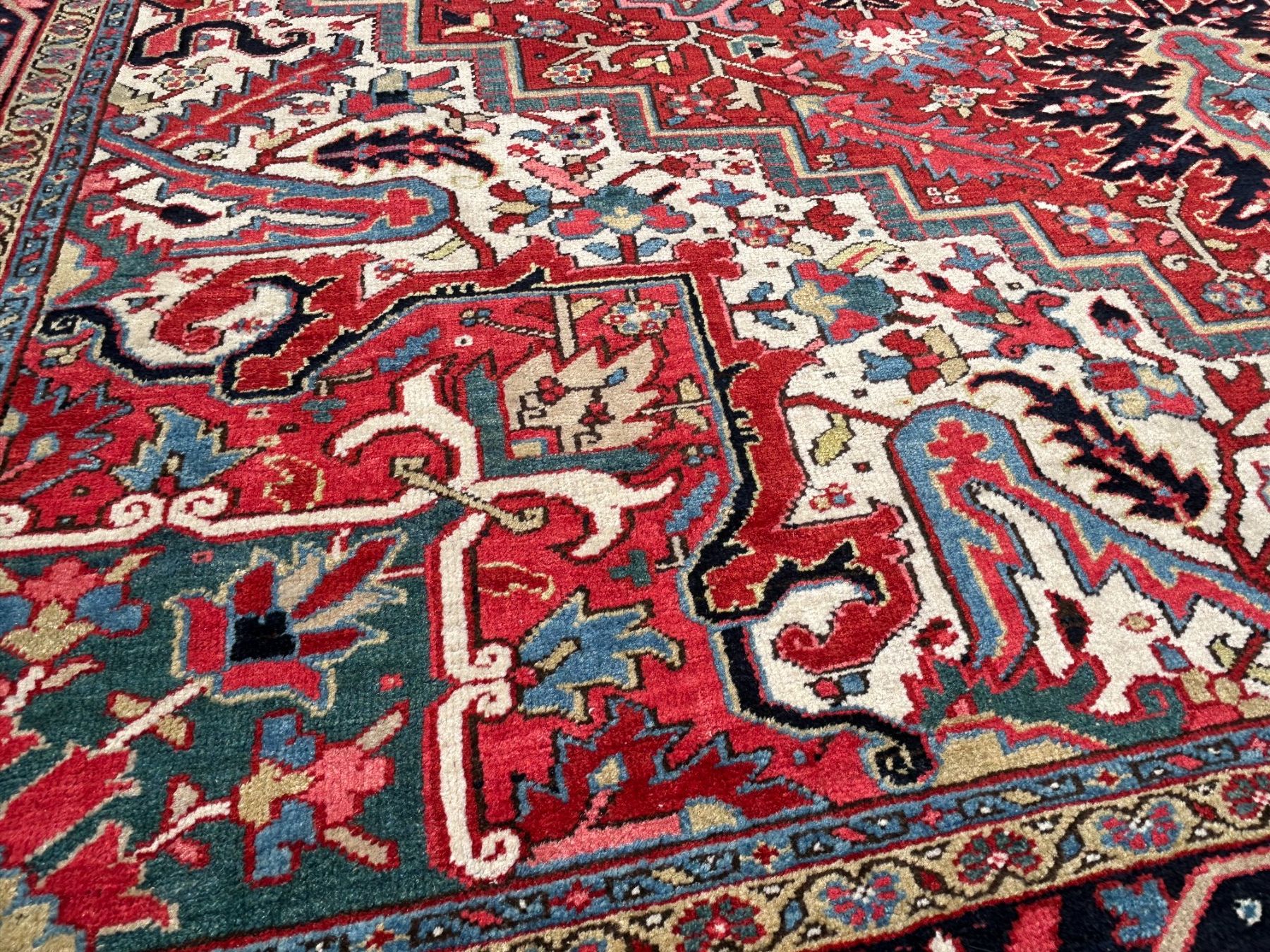 Tappeti: Luxuriöser beeindruckender Heriz Serapi Antik 435x316cm – Usato da Steinhausen venduto da ZeitreiseBrocki 4