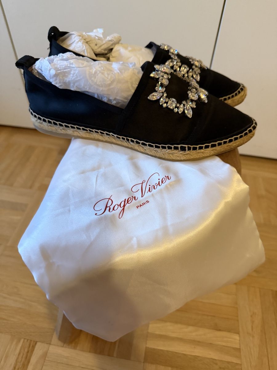 Scarpe da donna: Roger Vivier Satin Espadrilles – Nuovo (secondo la descrizione) da Versoix venduto da pen_6hgs 4