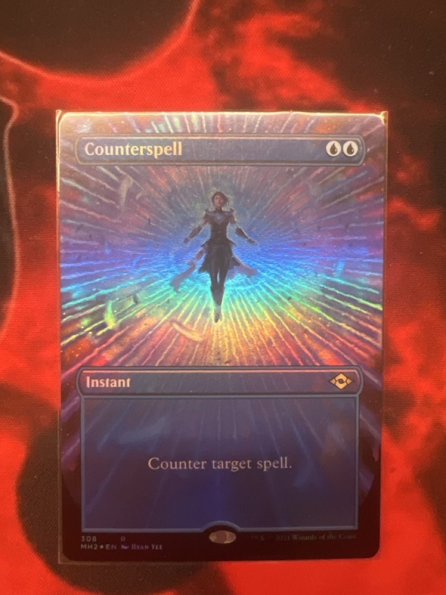Magic The Gathering Cartes à collectionner: Magic The Gathering Counterspell special art work – D'occasion à St. Gallen par lob_bkw9
