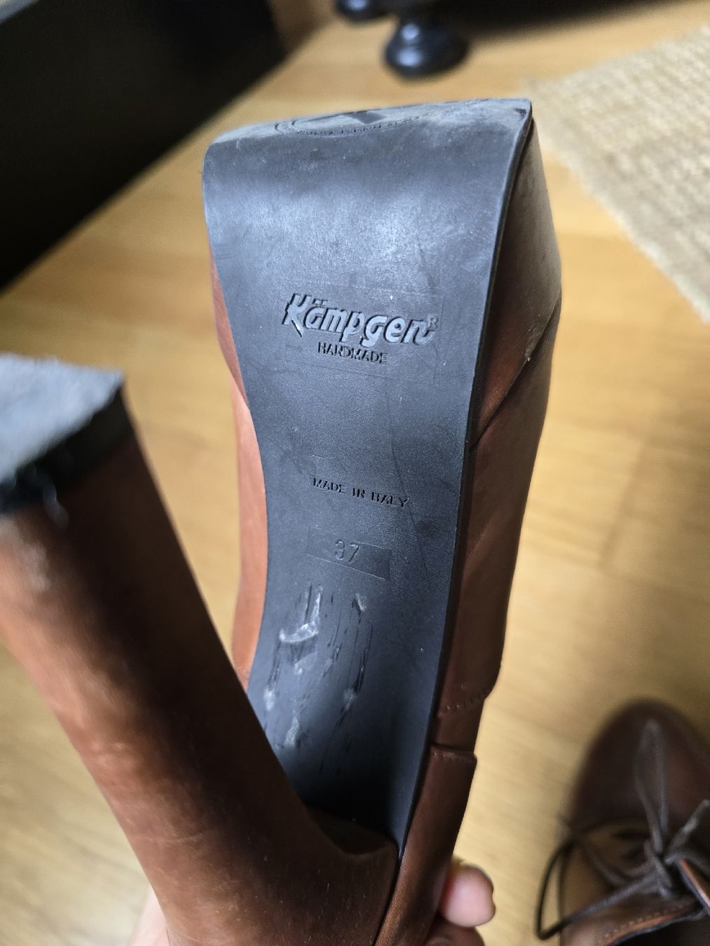 Scarpe da donna: handgemachte Leder Schuhe 37 – Nuovo (secondo la descrizione) da Zürich venduto da joa_26k8 4