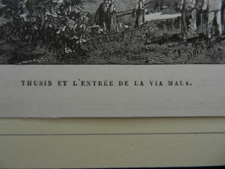 Stiche: Thusis Via Mala – Gebraucht aus Risch von Antikfee 2