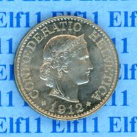 CHF___0.10 1912 stgl * nigelnagelneu! 10 Rappen