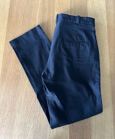Mango Stoffhose Gr. 38 Schwarz
