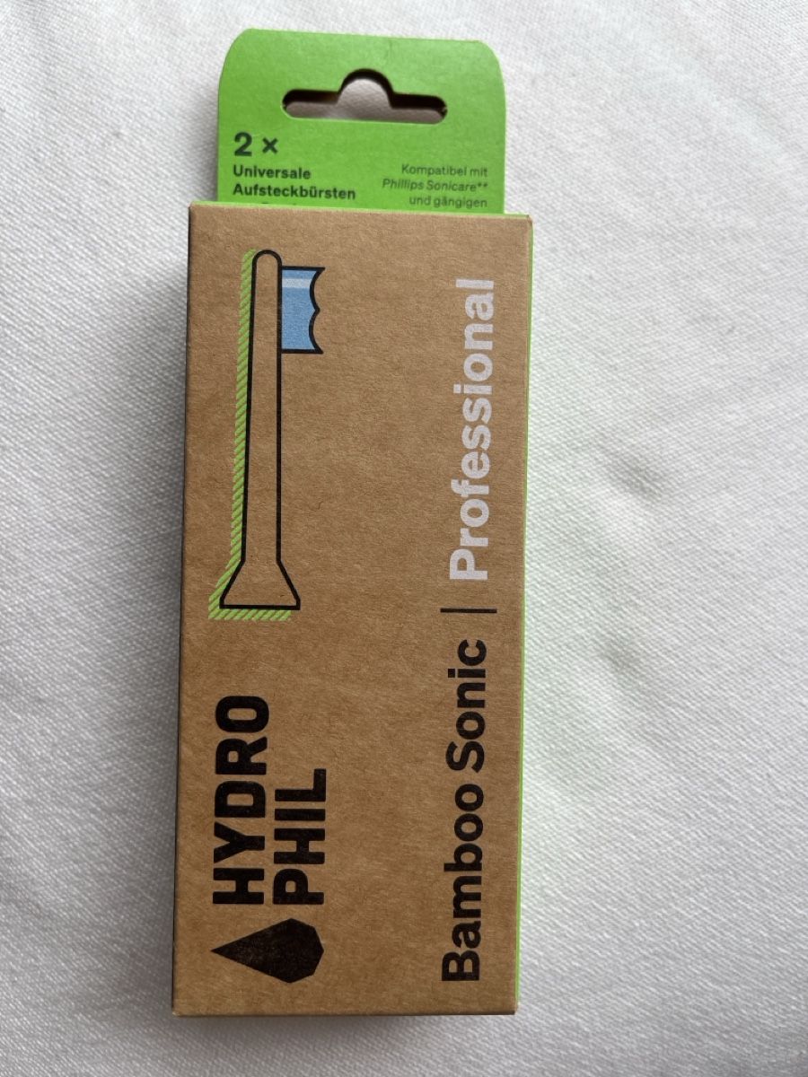 Philips Sonicare Cura dei denti: HYDRO PHIL Bambus Sonic Professional 2st neu – Nuovo e nell'imballaggio originale da Weesen venduto da Engadinerin