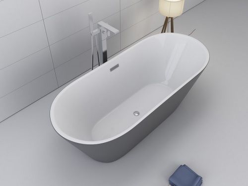 Vasche da bagno: Badewanne LAUSANNE II grau – Nuovo e nell'imballaggio originale da Herbertingen venduto da jet-line-e-trade 5