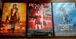 Resident Evil Filmsammlung DVD - 3 Stück