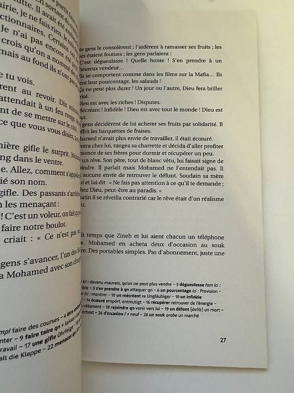 Libri: Tahar Ben Jelloun: Par le feu – Usato da Schlieren venduto da may_h2yx 1