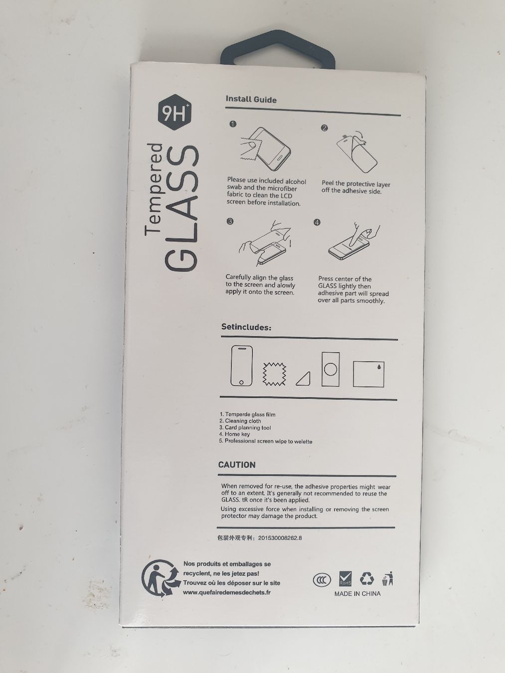 Ritocchi & pellicole di protezione: Samsung S9 screen protector – Nuovo (secondo la descrizione) da Flawil venduto da rcnkr 1
