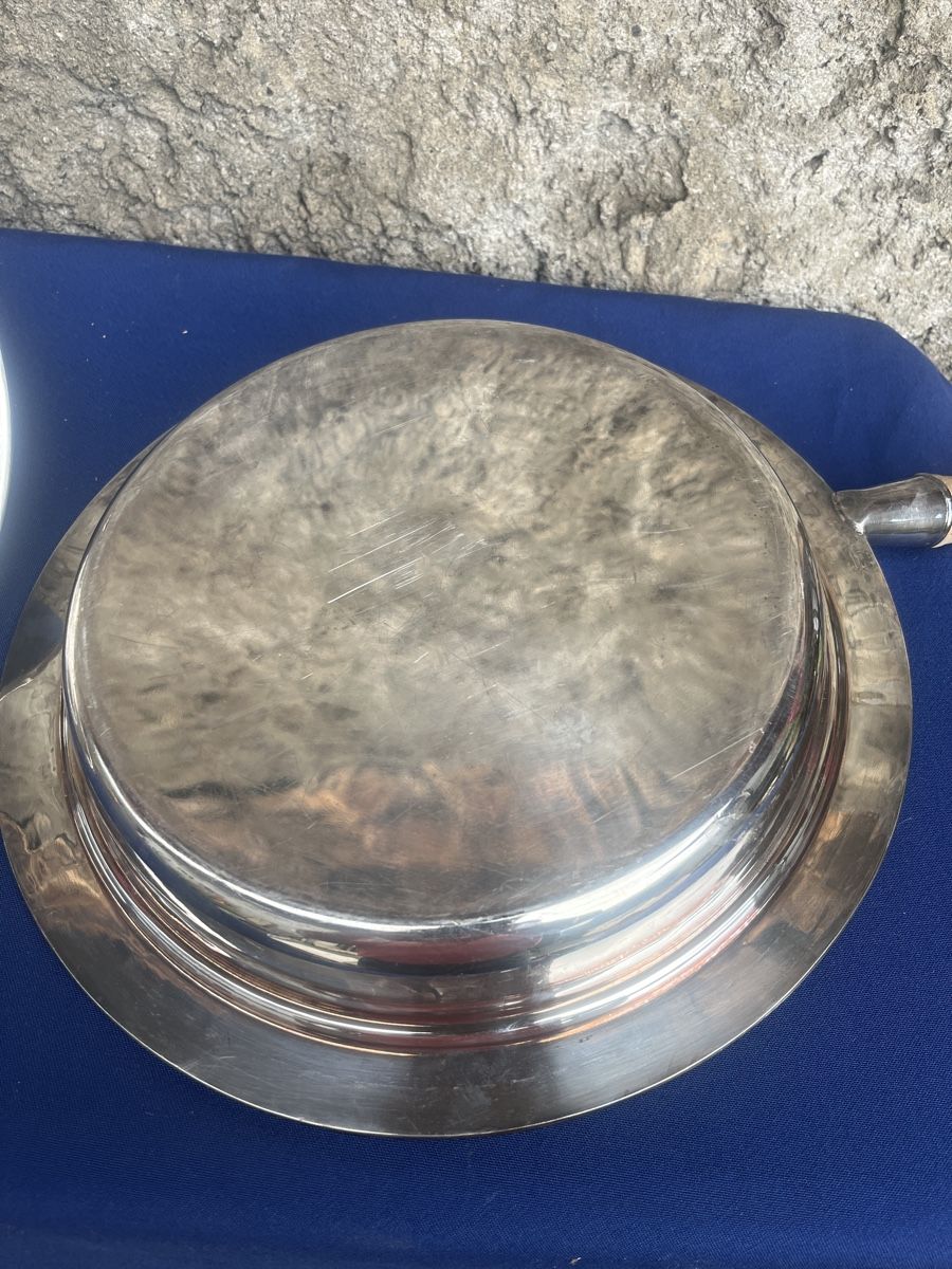 Padelle: Servierpfanne Hotelsilber mit Deckel 32 cm – Usato da Brienz BE venduto da hey_z9vg 4