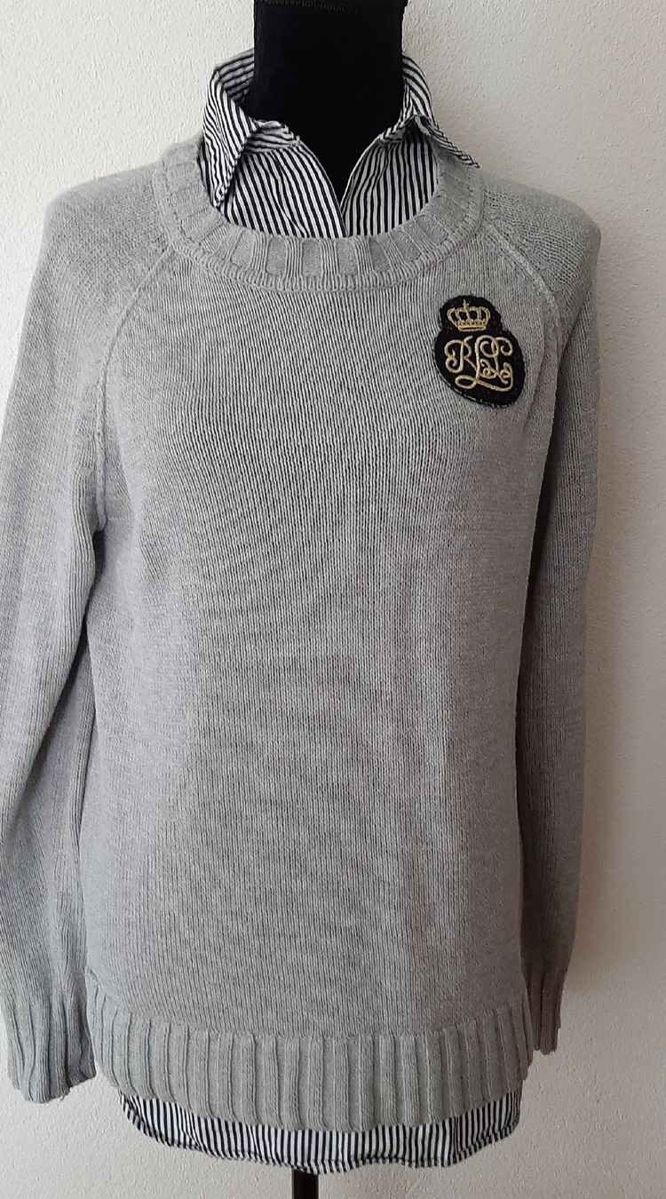 Ralph Lauren Pullover & Sweatshirts: Ralph Lauren Pullover, grau, Gr. M, Top Zustand! – Gebraucht aus Uster von kgw78