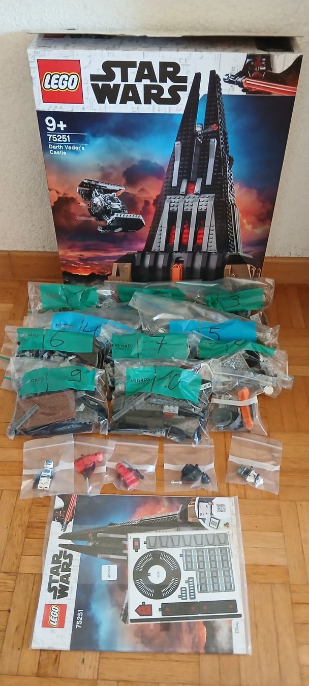 Lego Baukästen: LEGO Star Wars Darth Vader's Castle – Gebraucht aus winterthur von Mahir92 1